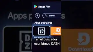C&oacute;mo INSTALAR y C&Oacute;MO FUNCIONA DAZN en ANDROID TV y GOOGLE TV 📺🔥 #shorts