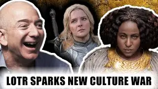 CULTURE WAR: Amazon's Lord of the Rings Show Gets Review-Bombed & MASSIVE BACKLASH