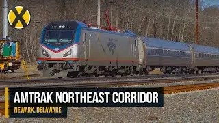 Amtrak at Newark, Delaware