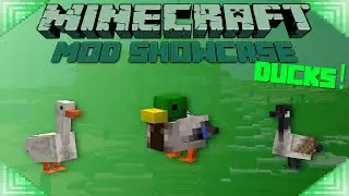 DUCK MOD (Minecraft Mod Showcase) BIRDS! GOOSE!
