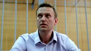 Russian opposition leader Navalny detained in Moscow