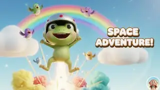 Rocket Frog Jump | Funny Kids Song 🐸🚀 | ChikuPop-Rhymes