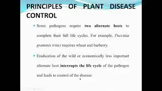 Principles of Plant Disease Control