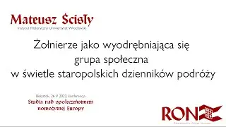 M. Ścisły (UWr), Żołnierze jako wyodrębniająca się grupa społeczna