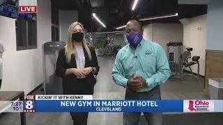 Downtown Cleveland Marriott unveils newly renovated fitness center