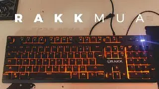 Rakk Mua Semi-Mechanical Gaming Keyboard