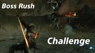God of War Ragnarok - Muspelheim Boss Rush Challenge (GMGOW - Stylish gameplay)