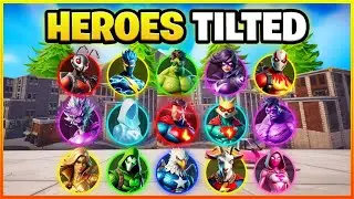Heroes Tilted Zone Wars Gameplay (Fortnite Creative Map)