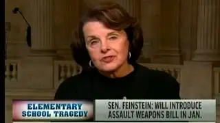 Senator Feinstein on assault weapons legislation