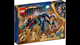 LEGO 76154 Marvel Eternals Deviant Ambush! Time-Lapse/speedbuild.