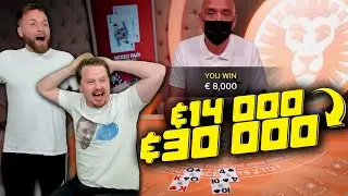 HOT STREAK on LIVE Dealer Blackjack!