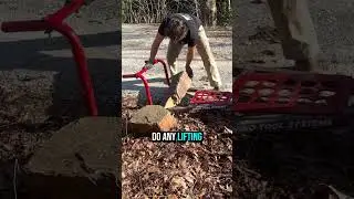move 800lbs of stone without lifting