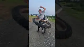 No chain wheelie bike Build #bmx