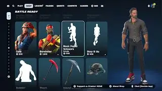 Fortnite Rick Grimes plays Rock Paper Scissors