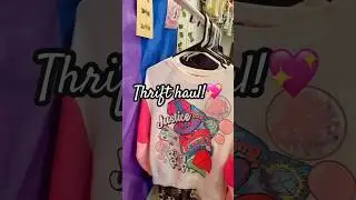 Mini thrift haul 💖😊 #thriftstorefinds #thrifthaul #haul #altfashion #thriftedfashion #shopping