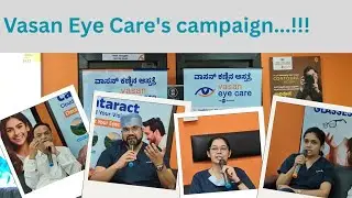  Vasan Eye Care launches free eye consultation drive for children below 15 year campaign...!!!!!