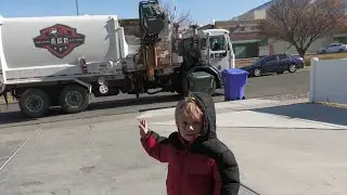 Garbage man honking for Maverick. 1/29/26