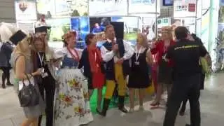 Szła dzieweczka. Śląskie Pozytywna Energia na Targach Turystycznych LATO 2012 w Warszawie