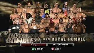 WWE SmackDown vs. Raw 2007 | 30-Man Royal Rumble