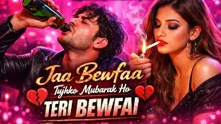 Jaa Bewafa Tujhko💔🥺 Mubarak Ho Teri Bewafai 💔 | Heart Touching Sad Song | NiteshJiKeGaane New Song 
