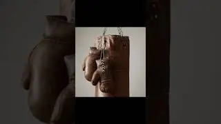 Burnt Brown Leather Heavy Punching Bag