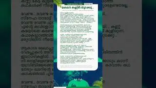 മകനെ കണ്ണീർ തുടക്കൂ... LYRICS BY SALMAN ONAMPILLY SUNG BY FIRDOUS KALIYARODE