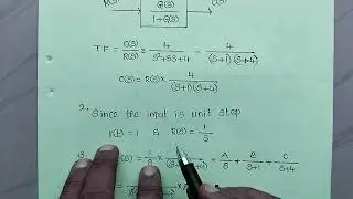 Second Order System Time Response (Problem-1)