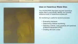 HAZWOPER   Air Monitoring and Medical Program Course Preview