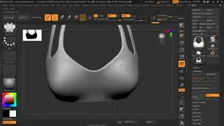 move curve brush  | Lesson 29 | Z-Brush  In Hindi