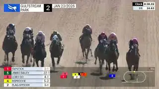 Gulfstream Park January 23, 2026 Race 2