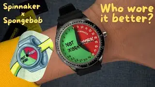 Spinnaker Work Not Work: The Ultimate SpongeBob SquarePants Tribute Watch! 🧽🕰️