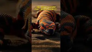 😱 &ldquo;The Deadly Lizard That Moves Slowly!&rdquo;#short #AnimalFacts #GilaMonster #WildlifeShorts #didyouknow