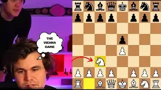 Магнус Карлсен показывает нам, как играть в Венскую игру