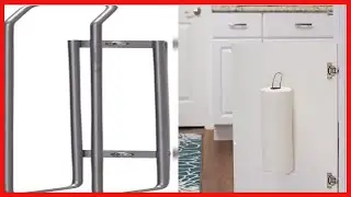 Great product -  Household Essentials 1225-1 Mounted Paper Towel Holder | Mounts to Solid Cabinet Do