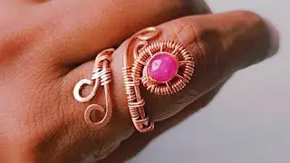 2 Wire Weave Adjustable Ring | Intricate Yet Beginner-Friendly Wire Wrap Tutorial