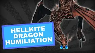 [Dark Souls] How to humiliate the Hellkite Dragon on the bridge
