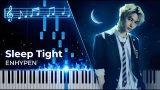 ENHYPEN 'Sleep Tight' | Piano Tutorial & Sheet Music