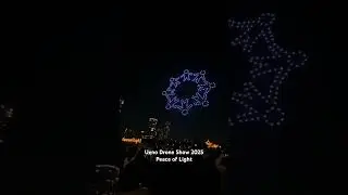 Ueno Drone Show 2025 Peace Of Light.