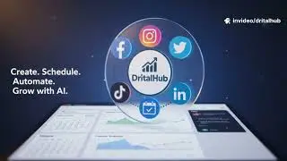 DritalHub - India&rsquo;s top AI-based social media scheduler