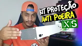 KIT PROTEÇÃO TELA ANTI POEIRA PARA XBOX SERIES S
