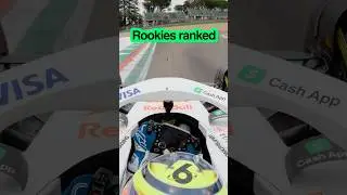👎👍 F1 rookies RANKED from worst to best