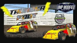 RIGHT BIG TOE FLEX FOR SPEED! - iRacing UMP Modifieds at Knoxville Speedway [Double B Racing]