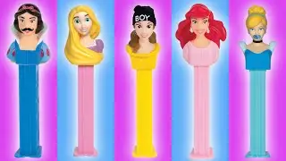 Disney Princesses Finger Family Rhyme ★ PEZ Dispenser Disney Princess Songs ★ Daddy Finger Where R U