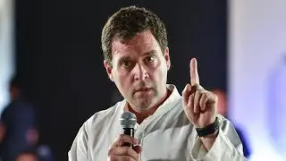 Congress Leaders Address a Press Conference