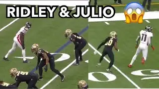 Julio Jones & Calvin Ridley vs Janoris Jenkins (2020) WR vs CB
