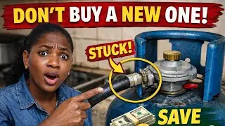 Don't Waste Money On A New Regulator - How To Remove A Stuck Gas Hose Safely