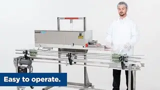 PackRite Automatic Band Sealer | High-Speed, USDA-Compliant Food & Industrial Bag Sealing