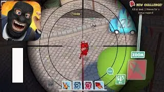 Snipers Vs Thieves - Gameplay Walkthrough Part 1 - Snipers Job 1-2 (iOS, android)