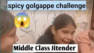 Spicy golgappa challenge 🔥😱