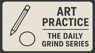 LIVE Art Practice &ndash; Day 1 | Learning to Draw from Zero (No Commentary, Chill Stream)